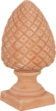 Biscottini International Biscottini - Pi&ntilde;a De Pino Toscano De Terracota 100% Made In Italy Totalmente Hecha A Mano