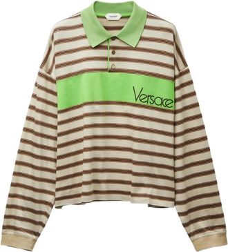 Versace Polo - Heren - Polos - Beige - L - Tops