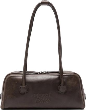 Margesherwood Logo-embossed Leather Shoulder Bag