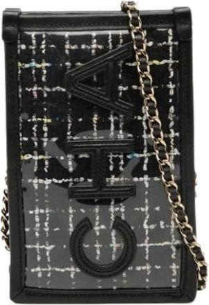 Chanel Pre-owned Cross Body Bags, female, Black, Size: ONE SIZE Pre-owned Vintage Shoulder Bag