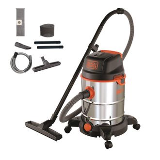 Black+Decker Black&decker - Black+decker Aspirador Multiuso Bxvc30xde De S&oacute;lidos Y L&iacute;quidos (1600 W, 30 L)
