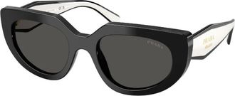 Prada Accessoires, unisex, Zwart, ONE Size, Sole PRD02s