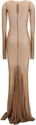 Rick Owens Womens Brown Polyamide Casual Dress