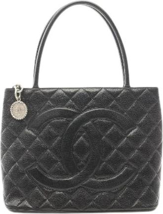 Chanel Pre-owned Reissue Calf Tote Bag - Dames - Vintage Shopper - Zwart - ONE Size - Vintage