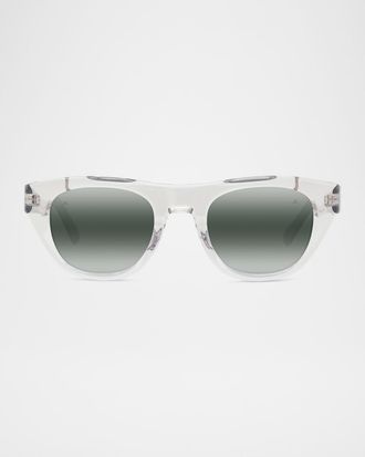 Vuarnet Men & apos;s Belvedere 07 Acetate Round Sunglasses