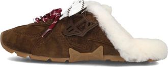 Naked Wolfe Adorn Instappers - Dames - Pantoffels - Bruin - 40 EU - Wol - Schoenen