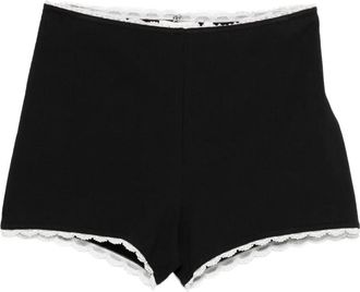 Sandro Shorts met elastische taille - Zwart