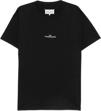 Maison Margiela Black Crew Neck T-Shirt