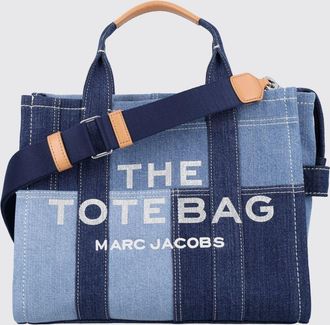 Marc Jacobs Borsa The Medium Tote Bag Marc Jacobs in denim patchwork