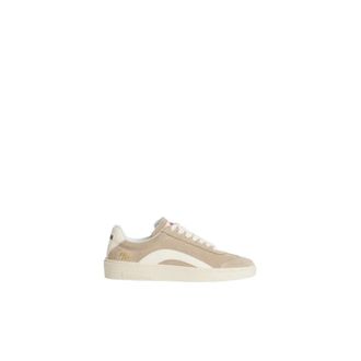 Dsquared2 Schoenen, Heren, Beige, 44 EU, Katoen, Rider Sneakers