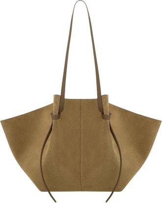 Yuzefi Large Mochi - Dames - Shoppers - Bruin - ONE Size - Su&egrave;de - Tassen