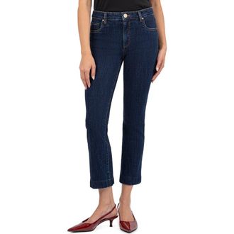 Kut from the Kloth Reese High Waist Ankle Straight Leg Jeans in Harness at Nordstrom Rack, Size 16