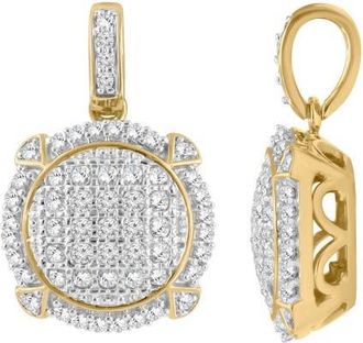 LuvMyJewelry Lumi 10K Gold 0.35 Ct Diamond Pendant in 10K Yellow Gold at Nordstrom