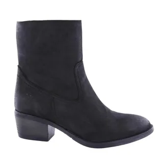Aqa Aqa, Schoenen, Dames, Zwart, 38 EU, Leer, Enkellaarsjes Enkellaarsjes