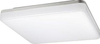 Sulion Plaf&oacute;n LED cuadrado blanco apto para exterior