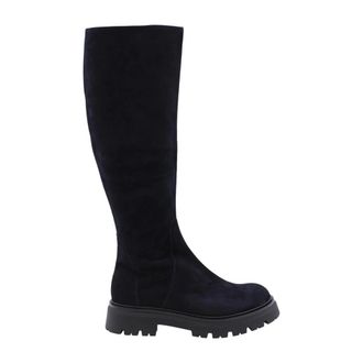 &Egrave; Mia High Boots, female, Blue, Size: 8 US Fleurus Stylish Boots