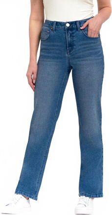 1822 Denim High Rise Straight Leg Denim Jeans In Benny