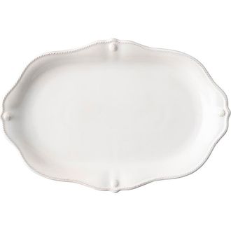Juliska Berry & Thread Scalloped Platter in Whitewash at Nordstrom