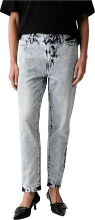 A|X Armani Exchange Boyfriend Jeans - Dames - Slim Fit Jeans - Grijs - W26 - Katoen - Jeans