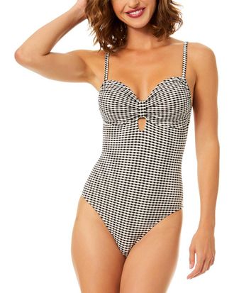 CeCe by Cynthia Steffe Cece Keyhole One-Piece