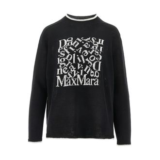 Max Mara Coltrui - Dames - Coltruien - Zwart - M - Truien & Vesten