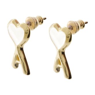 Ami Hammered Gold Earrings - Gold