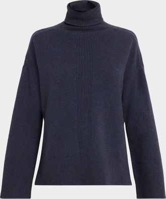 Emporio Armani Turtleneck Wool-Yak Sweater
