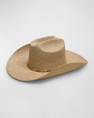 Van Palma Diego Straw Cowboy Hat