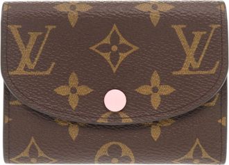 Louis Vuitton Brown Rose Ballerine Monogram Canvas Wallet (Bi-Fold) (Pre-Owned)