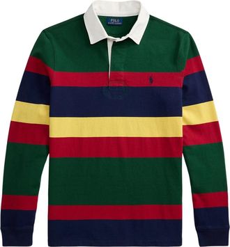 Ralph Lauren Het Iconische Rugby Shirt - Heren - Polos - Veelkleurig - L - Katoen - Tops