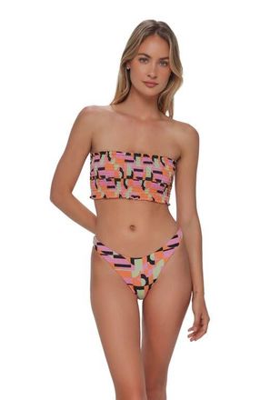 Swim Systems Kali Tube Bikini Swimsuit Top in Mod Mirage Lurex at Nordstrom, Size 3X-Large