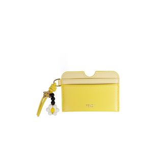 Fendi FF Diamonds Leather Card Holder