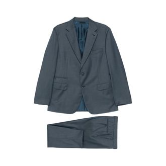 Brioni Single-breasted Suit - male - Brioni - Single Breasted Suits - Gray - 2XL - Suits