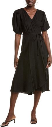 Velvet Velvet By Graham & Spencer Dalene Linen Midi Dress