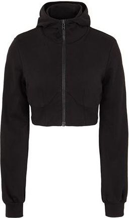 8 by YOOX ORGANIC COTTON L/SLEEVE HOODED TOP