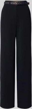 Max Mara Regular Fit Weite Hose mit G&uuml;rtel Modell TAMICO in Marine, Gr&ouml;&szlig;e 34