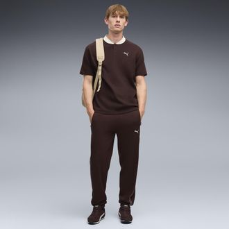 Puma Pantaloni della tuta PUMA Class da uomo, Abbigliamento, Marrone, XXL
