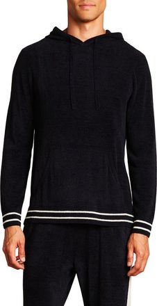 Barefoot Dreams CozyChic Ultra Lite Hoodie in Black at Nordstrom, Size Xx-Large