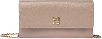 Fendi FF CONTINENTAL WALLET WITH CHAIN - Fendi - Woman