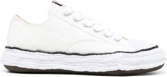 Miharayasuhiro Peterson 23 Lage Sneakers - Heren - Sneakers - Wit - 38 EU - Katoen - Schoenen