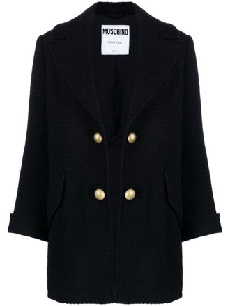 Moschino Cappotto aperto - Nero
