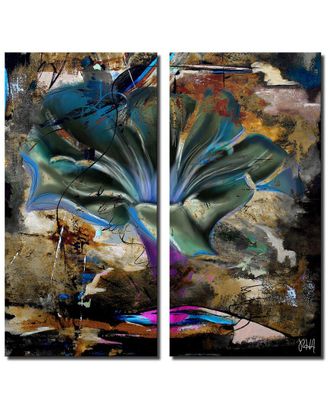 Ready2HangArt Ready2hangart Painted Petals Lviii Canvas Wall Art By Tristan Scott