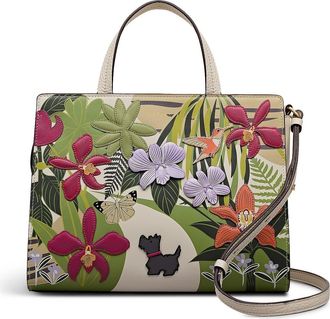 Radley London RHS Small Ziptop Satchel Bag in Salt at Nordstrom, Size Medium