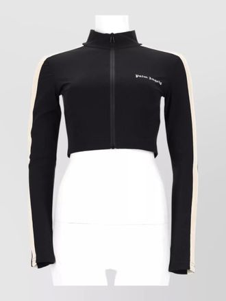 Palm Angels cropped track jacket