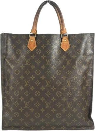 Louis Vuitton Pre-owned Sac Plat Tote Bag - Dames - Vintage Shopper - Bruin - ONE Size - Vintage