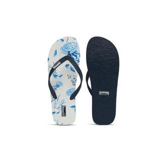 Vilebrequin Flip Flops Medusa and Shells in White at Nordstrom, Size 10