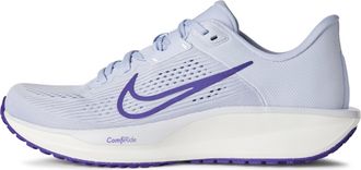 Nike Womens Quest 6 Road Running Shoes, Ghost/Court Purple/Summit White, 4.5 UK