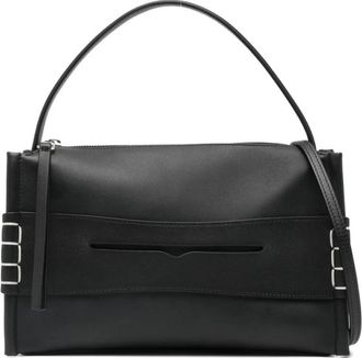 J.W.Anderson Loafer Bag - Dames - Handtassen - Zwart - ONE Size - Leer - Tassen