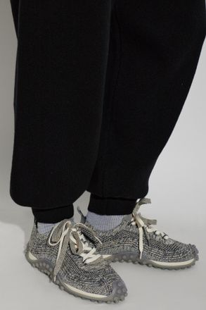 Ami Logo Sneakers, Womens, Grey