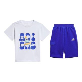 adidas (TD) adidas Sportswear Track Suit Asia Sizing White Blue IT1770